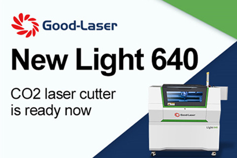 Pemotong laser Light 640 CO2 baru yang bagus sudah siap sekarang!